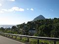 The drive from the airport to Anse Chastanet